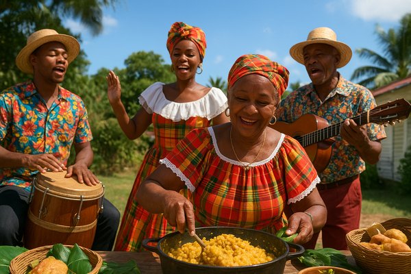 La culture créole en Martinique : musique, cuisine et traditions à ne pas manquer